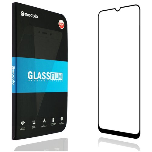 Улучшенное закругленное 3D полноэкранное защитное стекло Mocolo для Samsung Galaxy M21/M30s/M31 черный