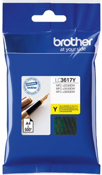 Картридж BROTHER LC3617Y желтый