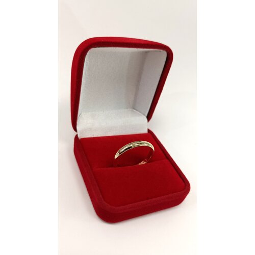 кольцо обручальное с алмазной резкой узкое позолота 18 размер Кольцо обручальное XUPING JEWELRY, размер 20