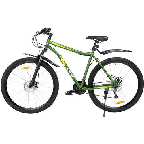 Велосипед Digma Big горный рам21 кол29 зеленый 1682кг BIG-2921-ST-S-GR 1651100₽