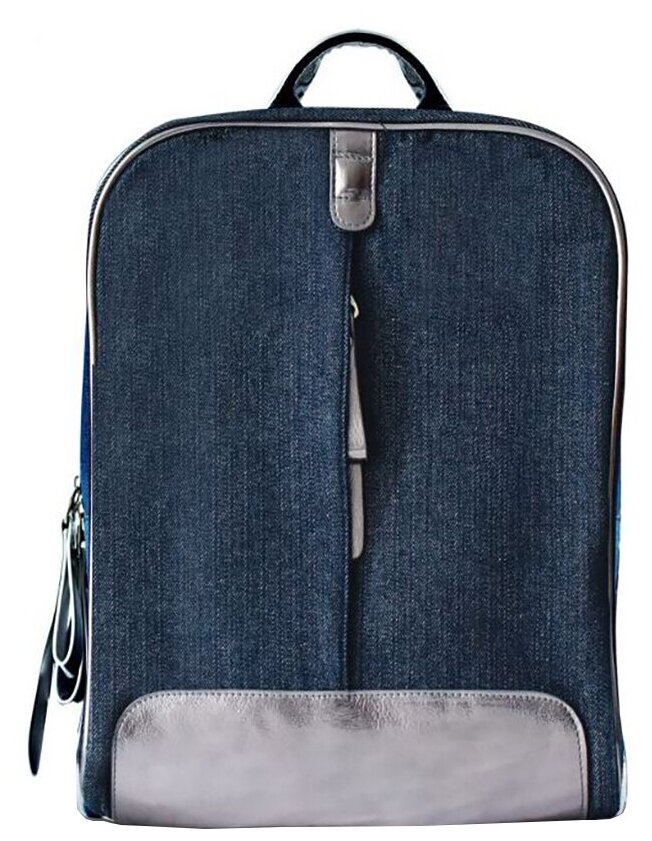 Рюкзак джинсово-графитовый без наполнения 49262