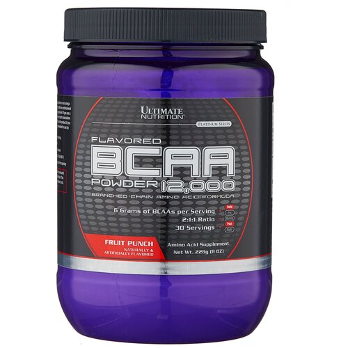 bcaa rule 1 train bcaa electrolytes фруктовый пунш 450 гр BCAA Ultimate Nutrition BCAA Powder 12000, фруктовый пунш, 228 гр.