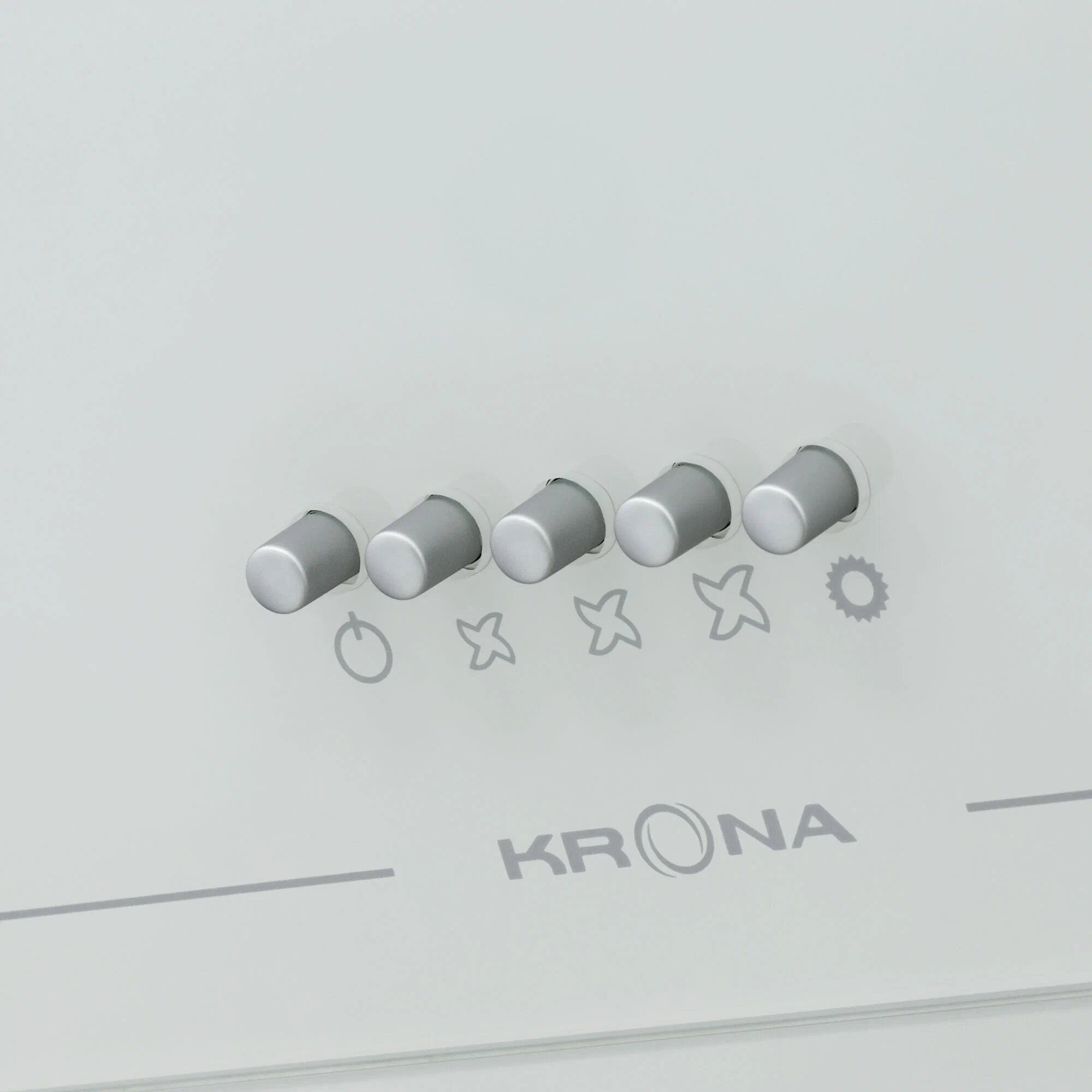 Кухонная вытяжка KRONA JINA 600 WHITE PB - фотография № 6