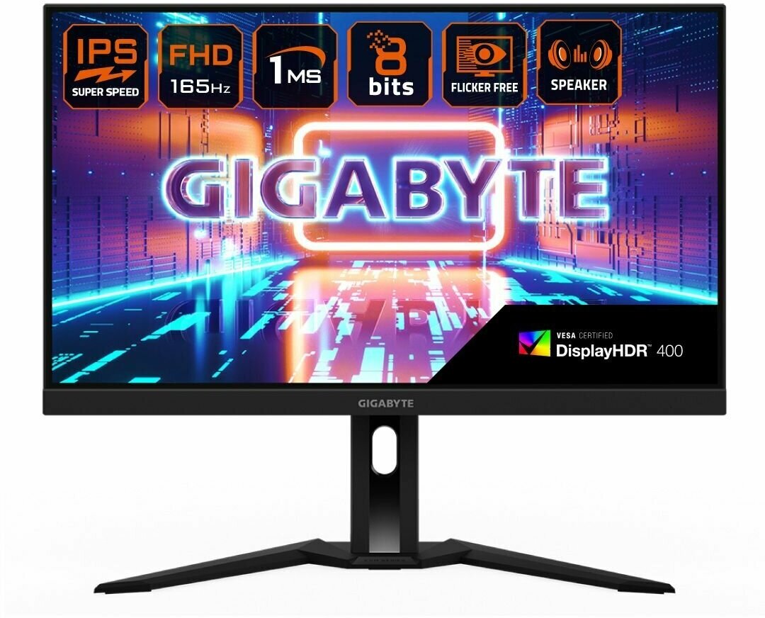 Монитор Gigabyte M27F A-EK 27" Black, FHD, IPS (M27F A-EK)