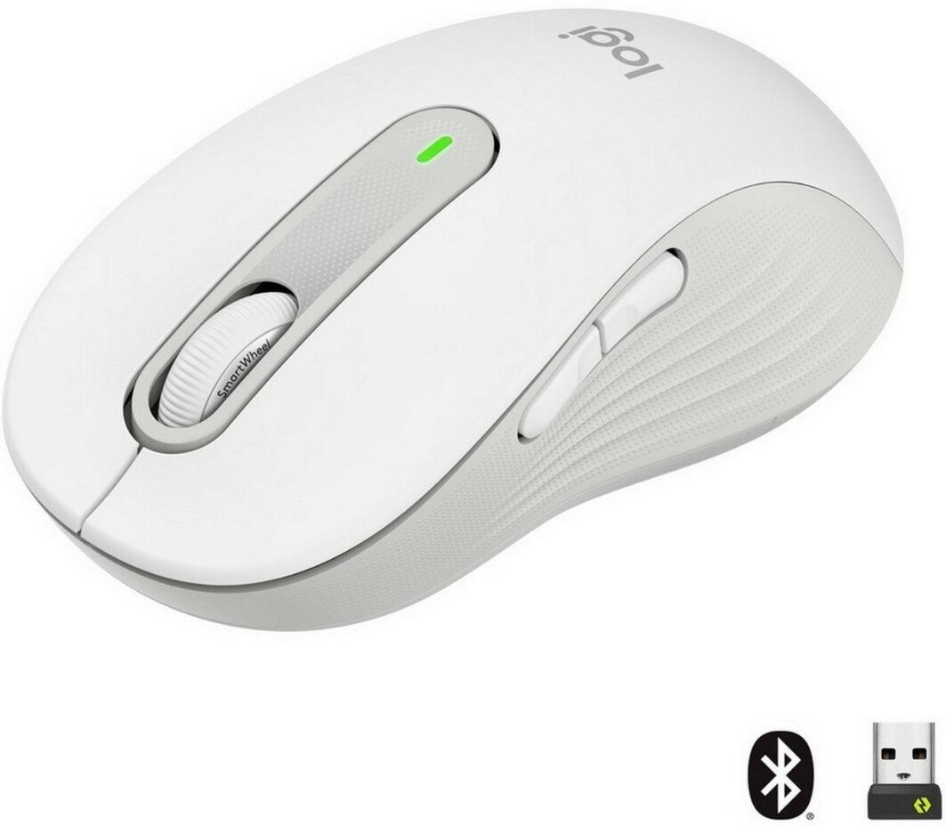 Мышь Logitech M650 L white