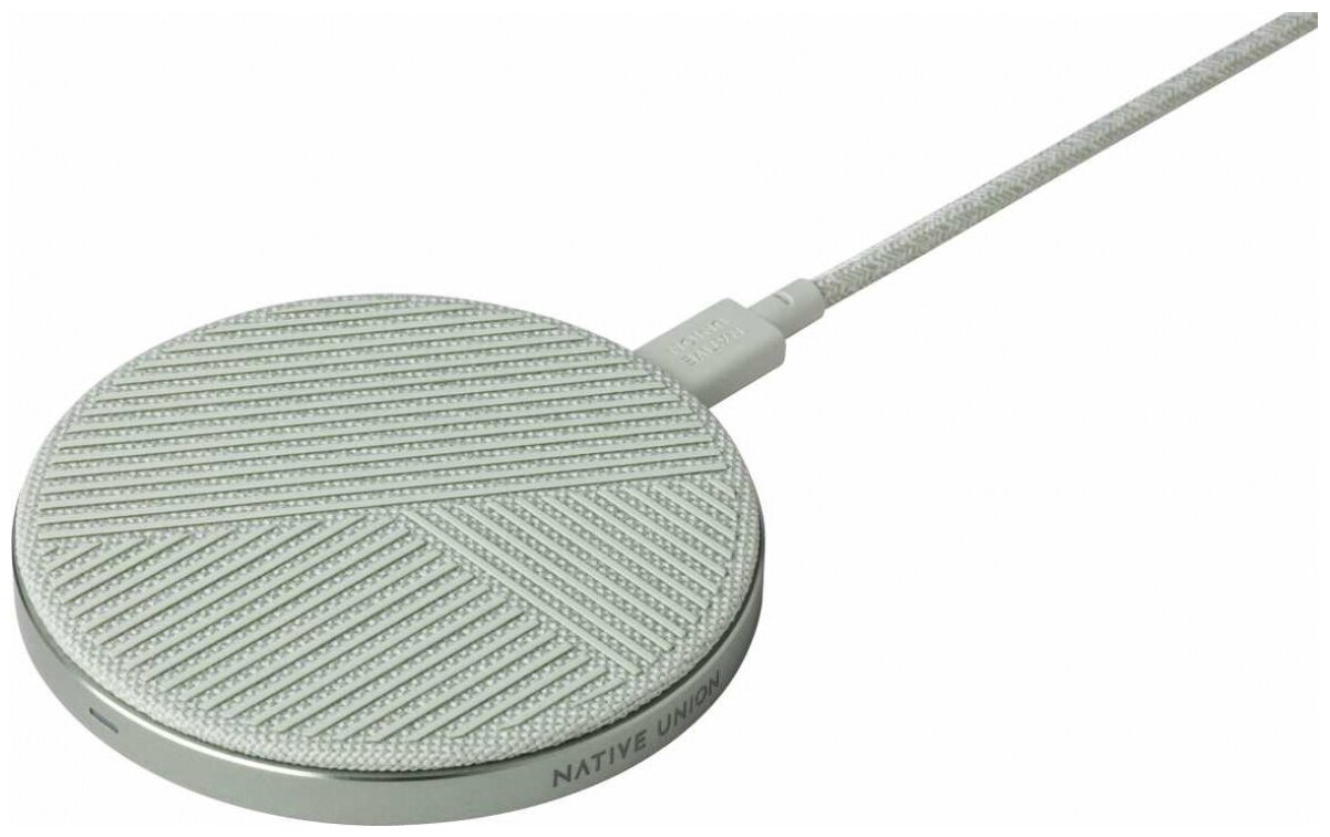 Native Union Drop Wireless Charger (Qi standard) Sage беспроводное зу