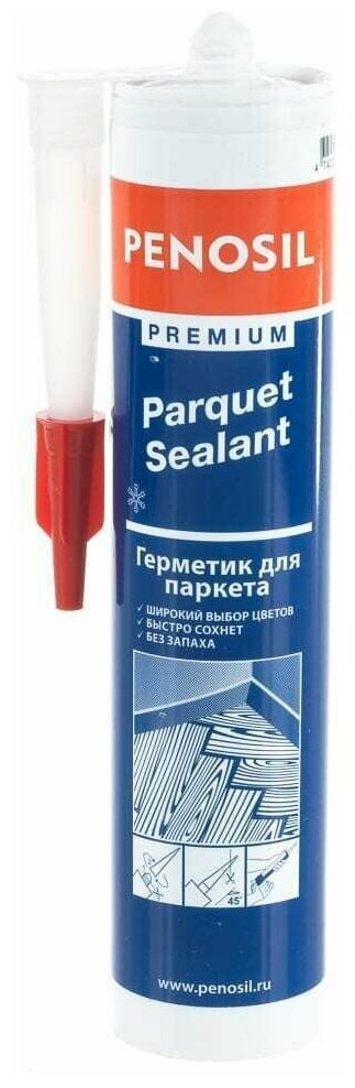 Герметик Penosil PF-106, для паркета, красная ольха, 280 ml H4199