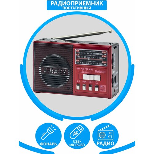 Радиоприемник AMFMSW USB флешка качественный звук 83600₽