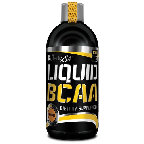 Аминокислотный комплекс BioTechUSA Liquid BCAA, апельсин ,1000 мл.
