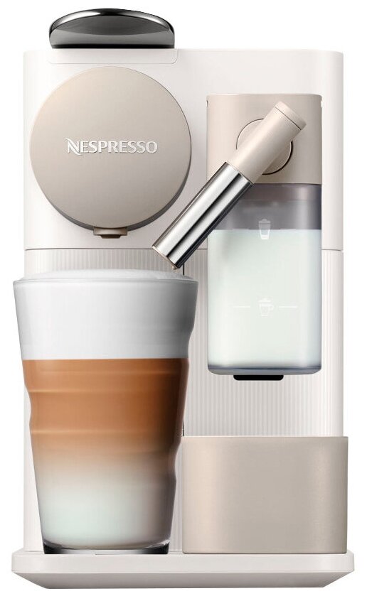 Кофемашина капсульная De'Longhi Nespresso Lattissima One EN 500, белый - фотография № 5