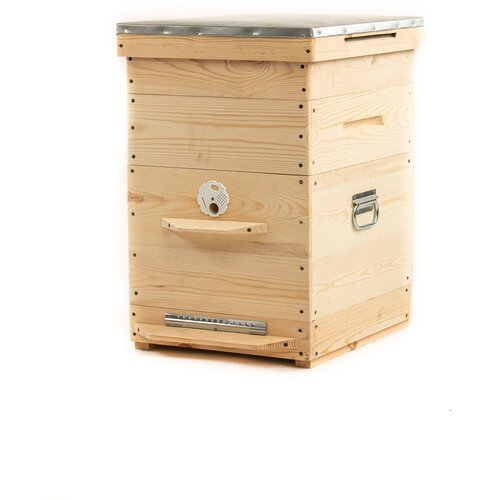 Улей для пчел Дадан 10 рамочный 1 корпусной на 300 мм + 1 магазин на 145 мм улей для пчел дадан 12 рамочный 2 корпусной на 300 мм 1 магазин на 145 мм