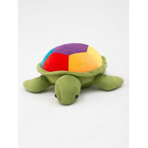 Мягкая игрушка Черепаха Разноцветная 30 см