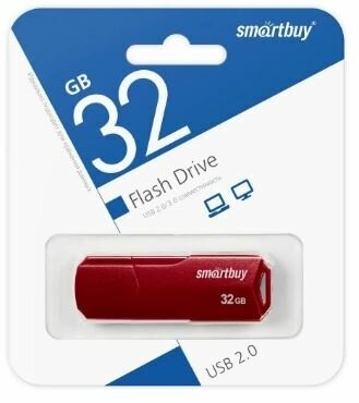 Smart Buy USB 32GB CLUE Burgundy