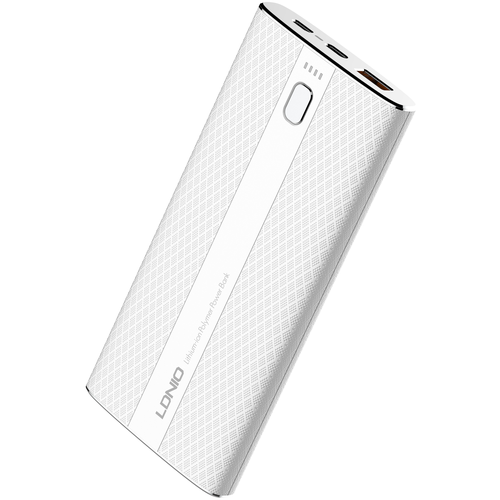 Внешний аккумулятор 10000 mAh LDNIO PQ1010 PD + QC 3.0/ Type-C/ Выход: 3A, max 18W/ Бизнес стиль/черный