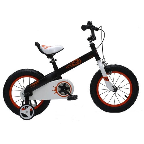 Велосипед детский с боковыми колесами Royal Baby 18 HONEY черный 1181600₽