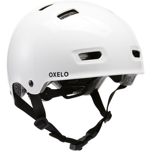Шлем защитный для детей H MF500 розовый, размер: XS/48-52 см Decathlon OXELO Х