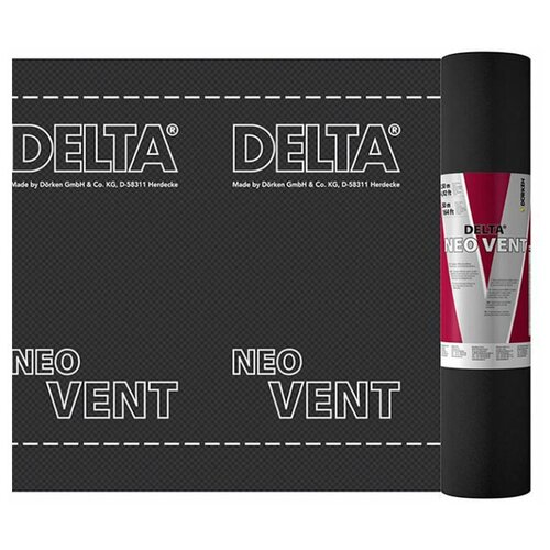 Диффузионная мембрана DELTA NEO VENT 135 г/м2, 75 м2