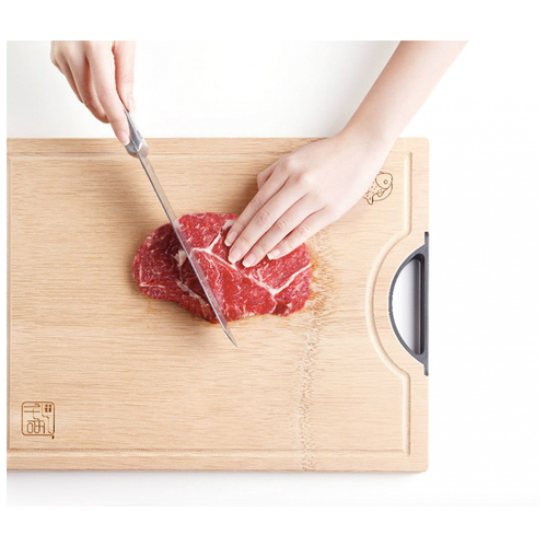 фото Разделочная доска xiaomi yi wu yi shi bamboo cutting board 400 х 300 х 26mm