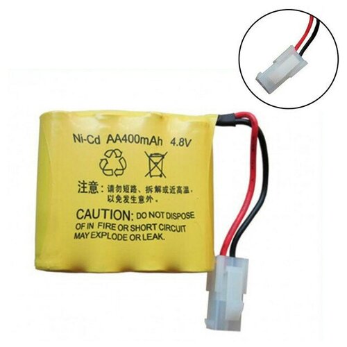 Аккумулятор NI-CD 4.8V 400MAH форма FLATPACK разъем 5559-2P аккумулятор для видеокамер beston panasonic bst vbs10e d ni cd 4 8 в 1200 мач