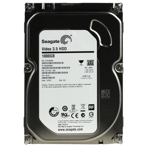 Жесткий диск Seagate 1CT162 1Tb 5900 SATA 35 HDD 764000₽