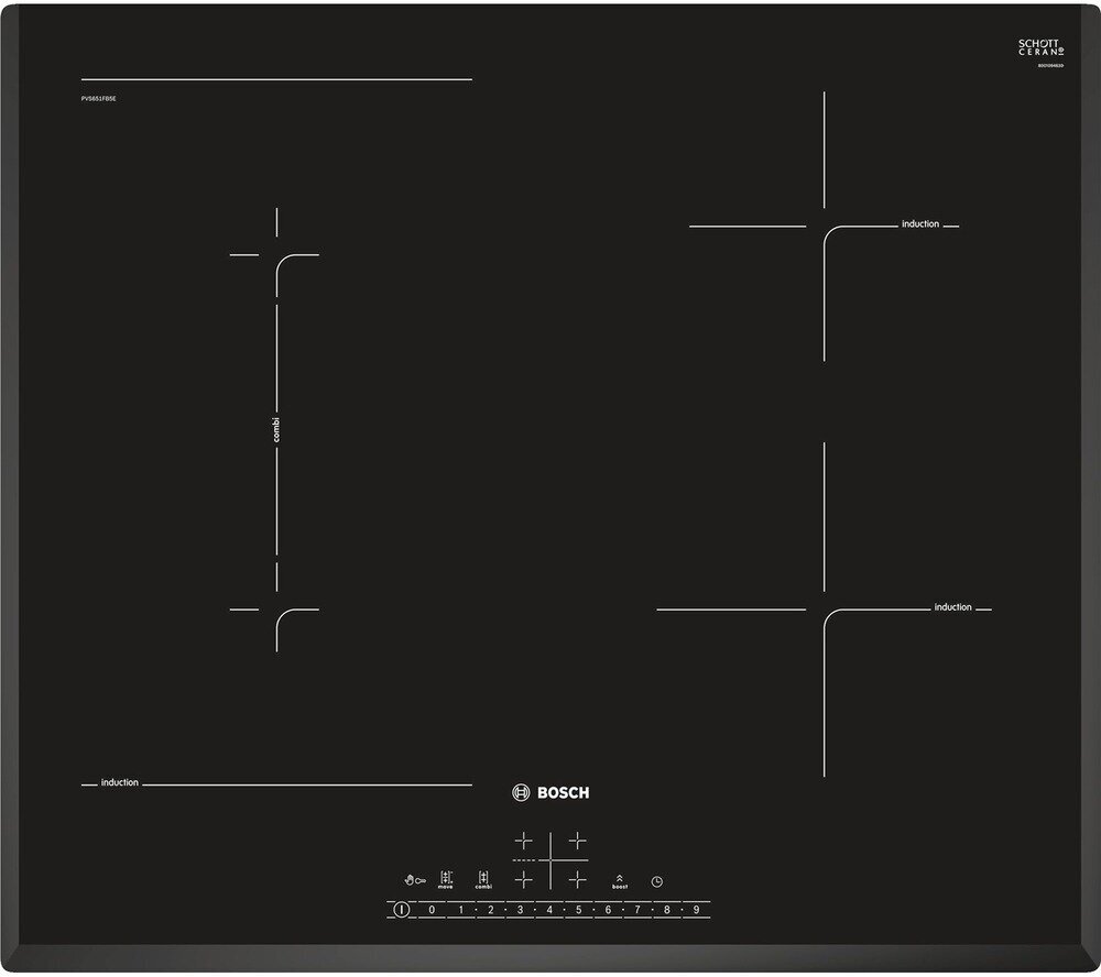 Варочная панель индукц. Bosch PVS 651FB5E