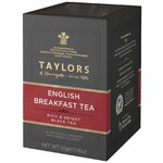 Чай черный Taylors of Harrogate English Breakfast в пакетиках - изображение