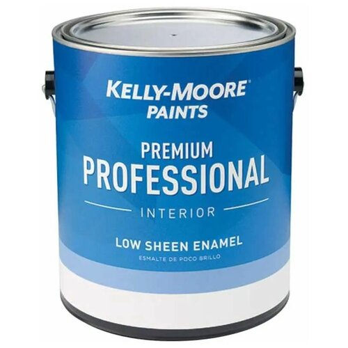 Краска полуматовая профессиональная интерьерная Kelly-Moore Premium Professional Interior Paint белая 3,78л