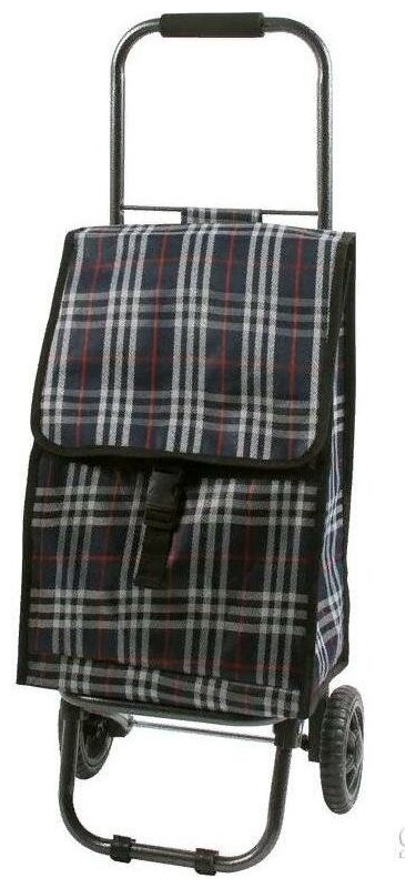 Тележка-сумка D203ECO Tartan 30кг,31,5х29х84см