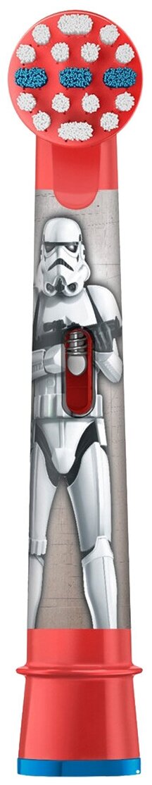 Насадка для детских электрических зубных щеток ORAL-B EB10S Kids StarWars, 4 шт - фотография № 6