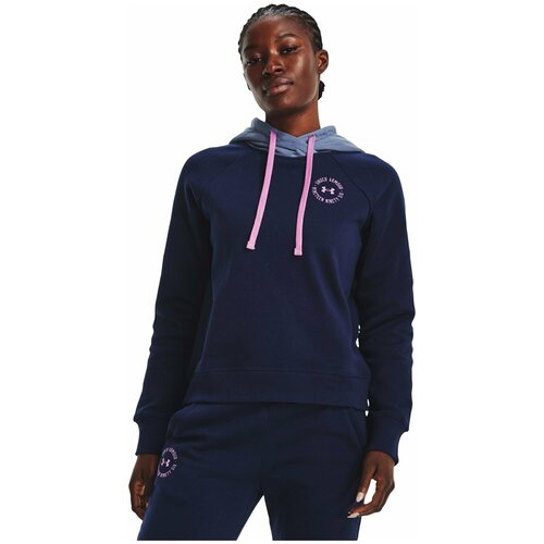 Худи спортивное Under Armour, размер S, синий julie and the phantoms hoodie fleece keep warm sportswear women aesthetic hoodie women sunset curve hoodie harajuku streetwear