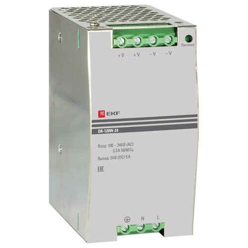 EKF Блок питания 24В DR-120W-24 PROxima