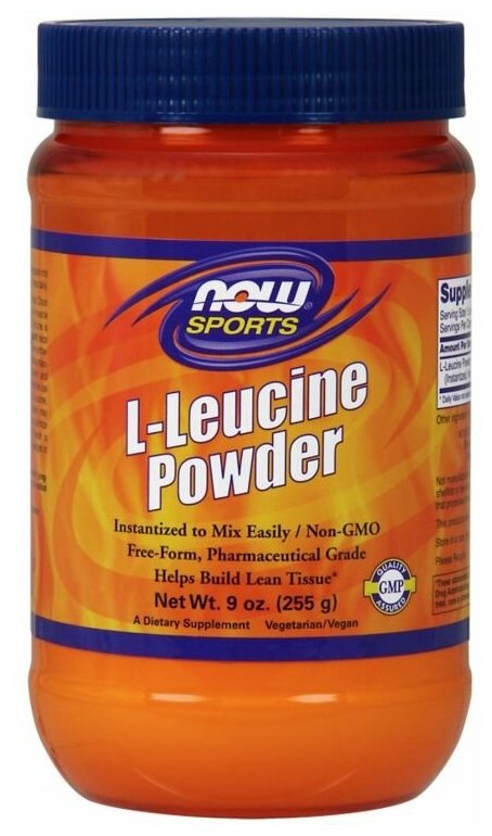 L-Leucine Powder 255 г (Now Foods)