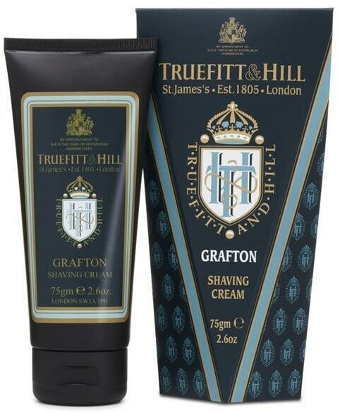 TRUEFITT&HILL Крем для бритья с легендарным ароматом Grafton 75 мл