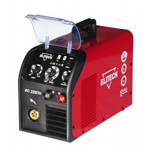Инверторный сварочный полуавтомат Elitech ИС 220ПН E170300400 2150600₽