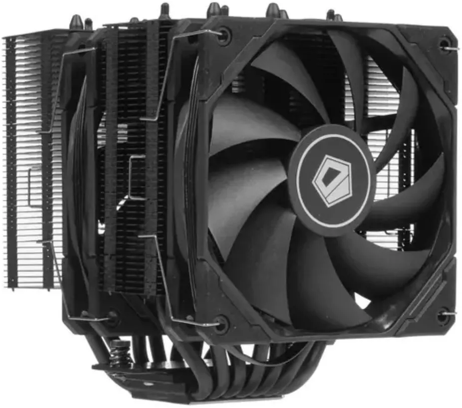 Вентилятор Cooler ID-Cooling SE-207 XT BLACK 280W/ PWM/ all Intel/AMD/ 2 fans/Screws