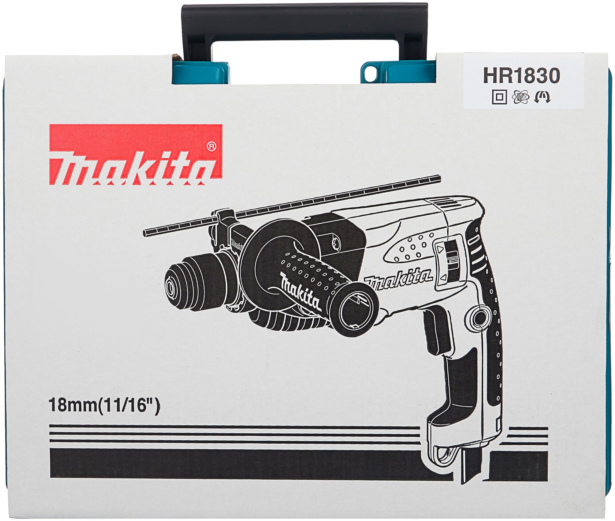 Перфоратор Makita HR1830, 440 Вт - фотография № 7