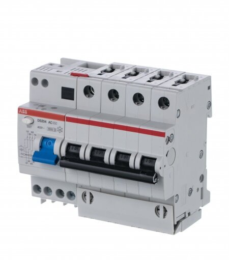 ABB Выключатель автоматический дифференциального тока 6мод. DS204 AC-C10/0,03