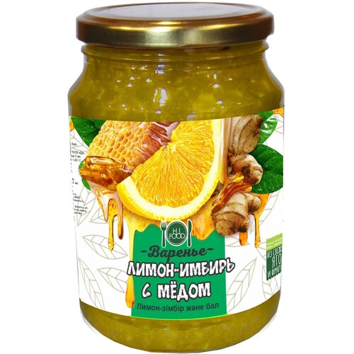 Варенье HI FOOD "лимон, имбирь И МЁД", 900 г