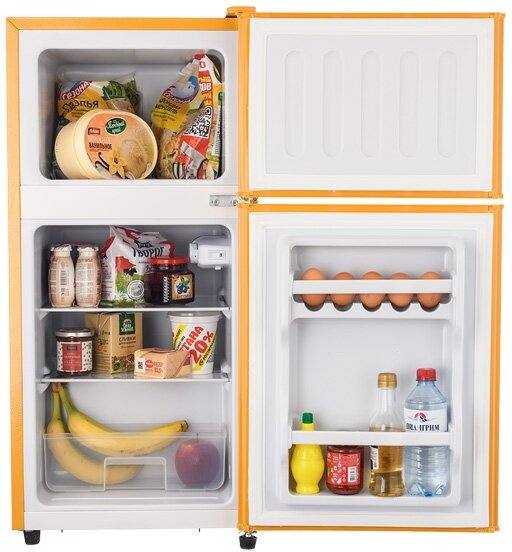 Холодильник OLTO RF-120T ORANGE (Оранжевый) - фотография № 4