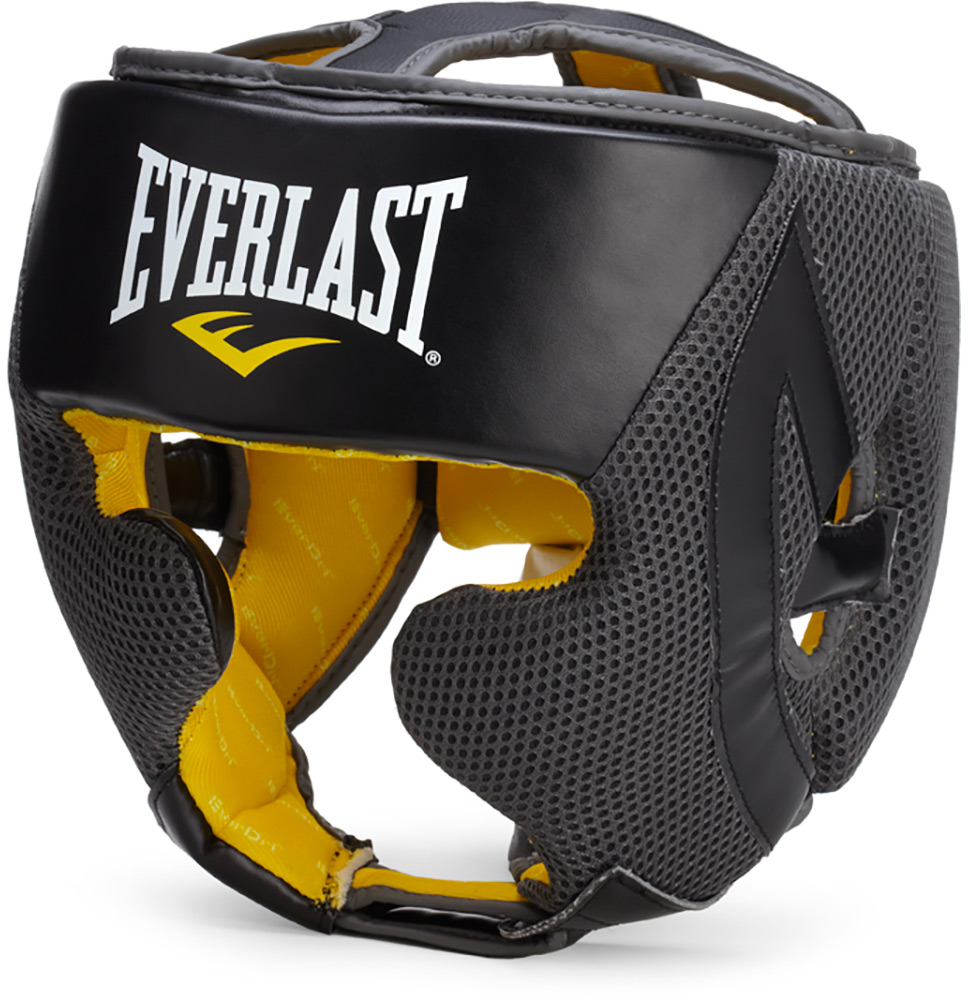 Шлем Everlast EverCool Pu черный (Кожезаменитель, Everlast, 260, 220, 130, Черный)