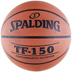 Баскетбольный мяч Spalding TF-150 №5, р. 5 коричневый/черный