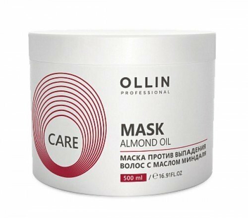 Маска против выпадения волос с маслом миндаля OLLIN CARE Almond Oil Mask 500 мл 395577