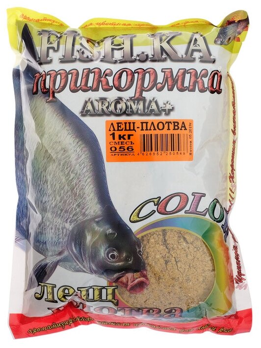 Прикормка Fish-ka Лещ-Плотва, 1 кг 9819504