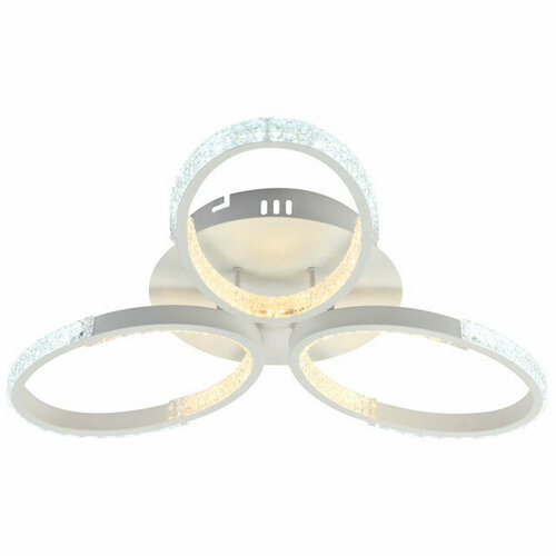 Люстра потолочная светодиодная schaffner vidrio led 60вт белый