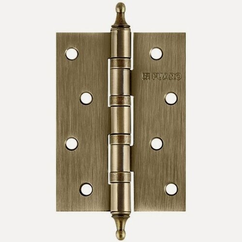 Изображение товара Петля универсальная Fuaro 4BB/A/BL 100x75x2,5 AB (бронза) блистер