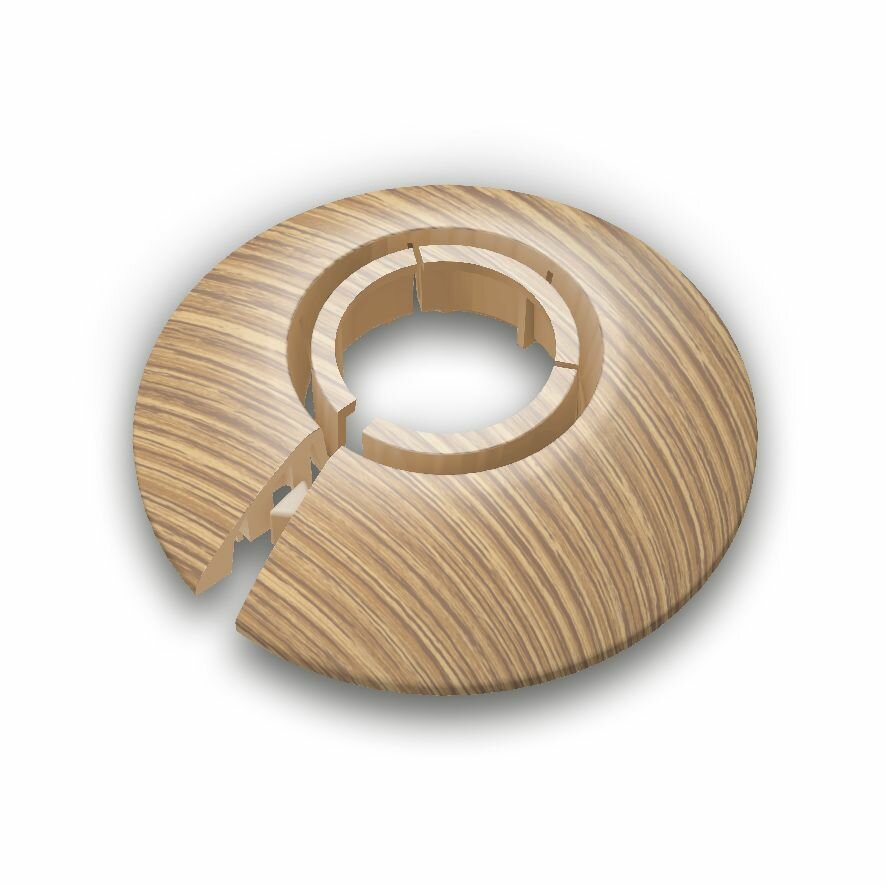 фото Обвод универсальный для труб Ф16-22мм "Идеал" (2шт. во флоупак), 272 Сосна золотистая