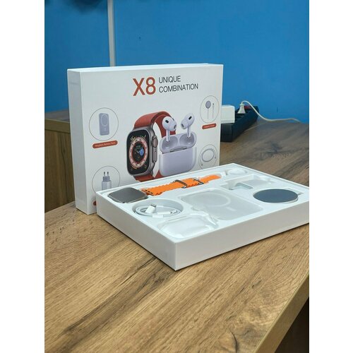 Умные часы SmartWatch X8 Ultra UNIQUE COMBINATION Silver 335000₽