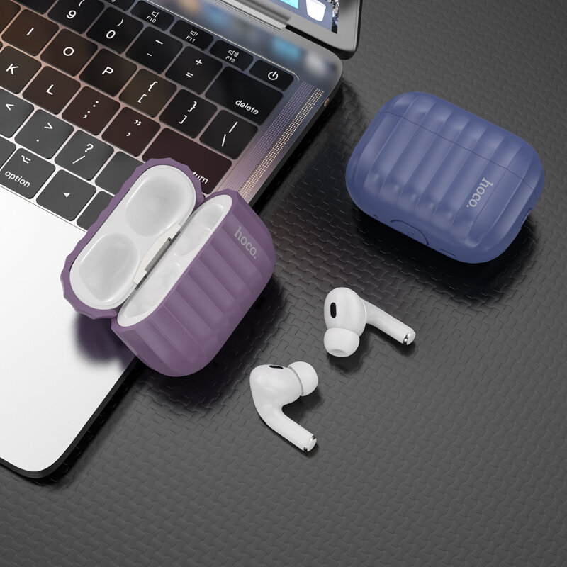 Чехол HOCO WB23 Harmonious для Airpods Pro 2, красный — фото 1