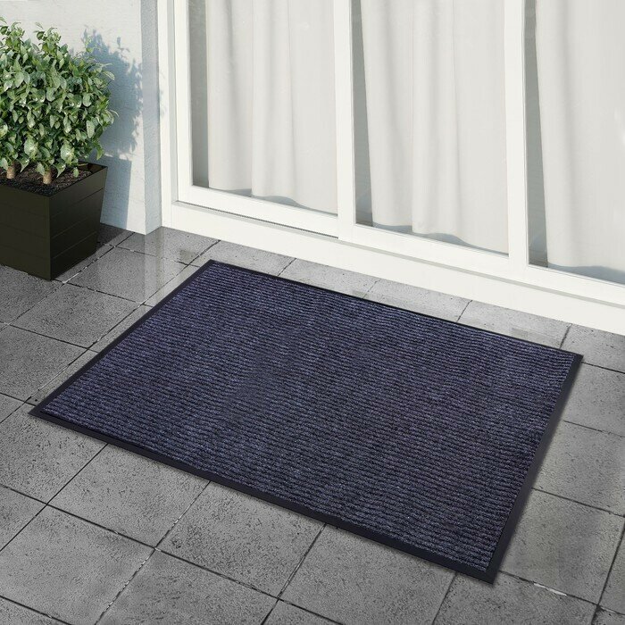 Коврик придверный Sima-land влаговпитывающий ребристый 