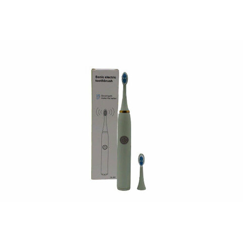 Электрическая зубная щетка Sonic Electric Toothbrush LH-182 Щетка средней степени жесткости для гигиены зубов и полости рта для взрослых и подростков щетка зубная силиконовая в футляре акс004 р2 голубой
